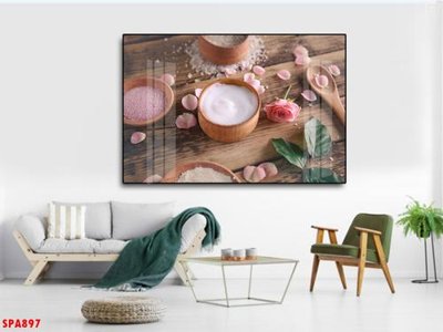 File gốc Tranh trang trí Spa SPA897 (cho in 3D) độc đáo