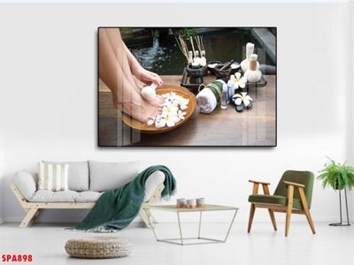 File gốc Tranh trang trí Spa SPA898 (PNG) không nền chất lượng