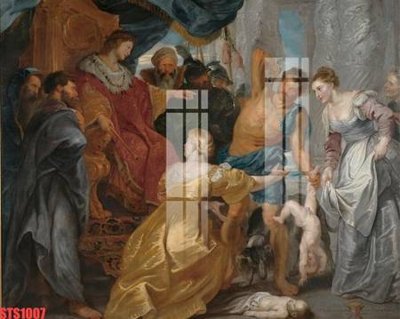 File ảnh Tranh sơn dầu phương tây tổng hợp STS1007 (gốc) cho trang trí nội thất