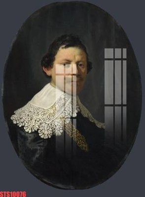 Hình ảnh file gốc in trần nhà Tranh sơn dầu phương tây tổng hợp STS10076