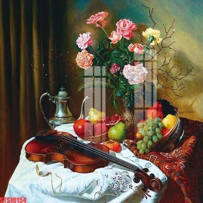 Tải file Tranh sơn dầu phương tây tổng hợp STS10154 (ảnh gốc) in tranh kính