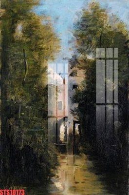 File gốc Tranh sơn dầu phương tây tổng hợp STS10173 (in lụa) chi tiết cao