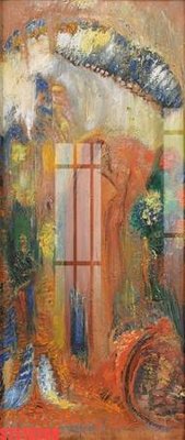 File tranh Tranh sơn dầu phương tây tổng hợp STS10208 (ảnh gốc) không bị mờ