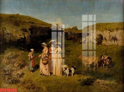 File gốc in ấn Tranh sơn dầu phương tây tổng hợp STS10235 độ phân giải cao