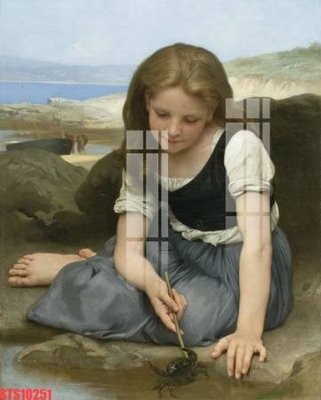 File in trần Tranh sơn dầu phương tây tổng hợp STS10251 (bản gốc) mây trời