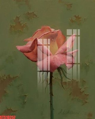 Download file Tranh sơn dầu phương tây tổng hợp STS10257 (gốc) in mica ốp bếp