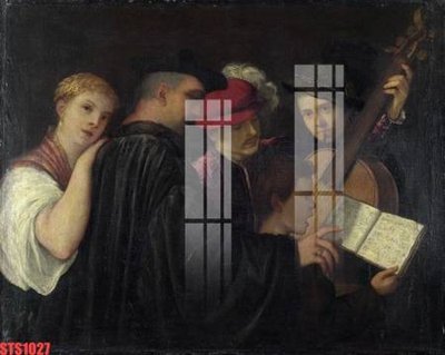 File PSD Tranh sơn dầu phương tây tổng hợp STS1027 (nguyên gốc) chất lượng cao