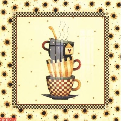 Hình ảnh file gốc in trần nhà Tranh sơn dầu phương tây tổng hợp STS10330