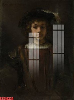 File in ấn Tranh sơn dầu phương tây tổng hợp STS10334 (bản gốc) sắc nét