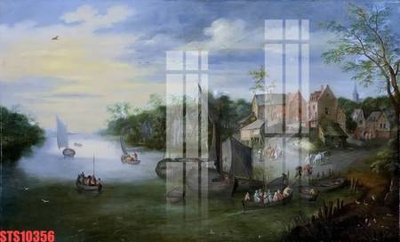 File in trần Tranh sơn dầu phương tây tổng hợp STS10356 (file gốc) chủ đề vũ trụ