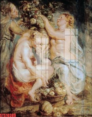 Hình ảnh file gốc in lụa Tranh sơn dầu phương tây tổng hợp STS10389