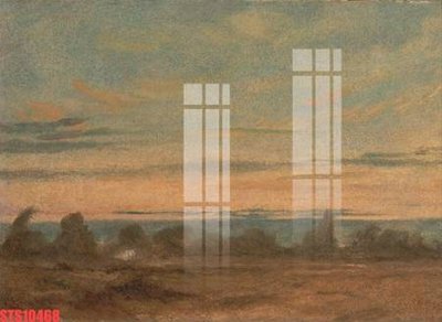 File tranh Tranh sơn dầu phương tây tổng hợp STS10468 (gốc) in trên kính