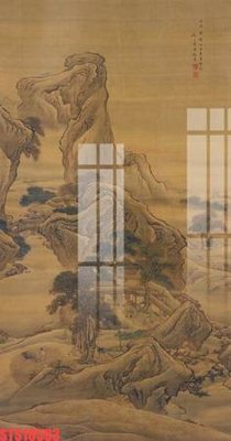 File tranh Tranh sơn dầu phương tây tổng hợp STS10583 (ảnh gốc) cho in ấn kỹ thuật số