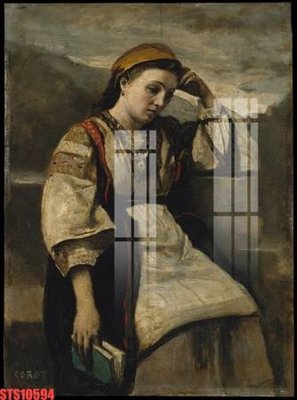 File gốc Tranh sơn dầu phương tây tổng hợp STS10594 (chuẩn màu) cho in offset