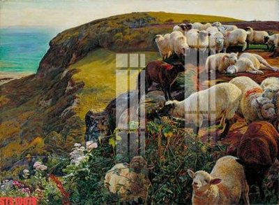 File in trần Tranh sơn dầu phương tây tổng hợp STS10618 (bản gốc) phong cảnh