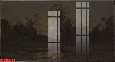 File tranh Tranh sơn dầu phương tây tổng hợp STS10647 (gốc) in trên kính