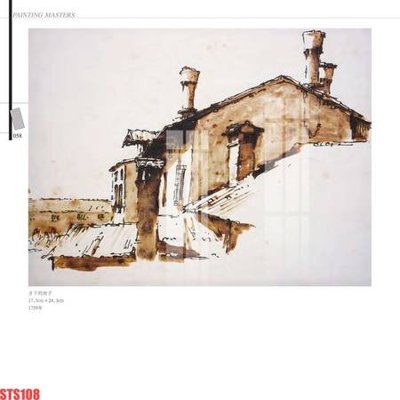 Download file ảnh gốc Tranh sơn dầu phương tây tổng hợp STS108 để in ấn