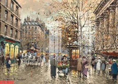 Tệp tin gốc Tranh sơn dầu phương tây tổng hợp STS1092 (dùng cho in ấn) chuyên nghiệp