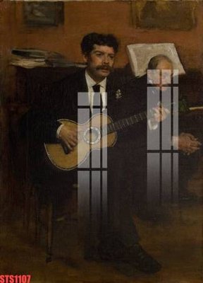 File gốc Tranh sơn dầu phương tây tổng hợp STS1107 (in tráng gương) nghệ thuật