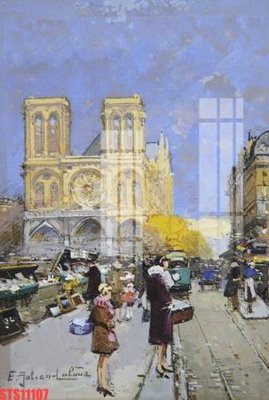 Tải file Tranh sơn dầu phương tây tổng hợp STS11107 (PSD) cho in tranh kính