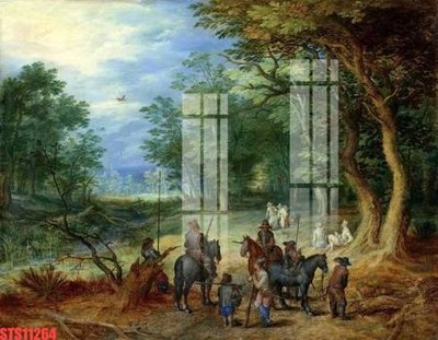 Download file gốc Tranh sơn dầu phương tây tổng hợp STS11264 (in lụa) hoa lá