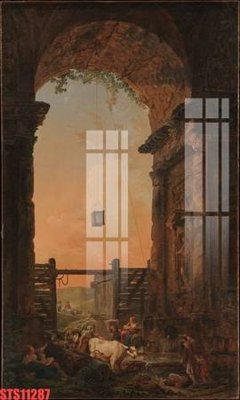 File gốc in ấn Tranh sơn dầu phương tây tổng hợp STS11287 độ phân giải cao