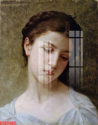 File tranh Tranh sơn dầu phương tây tổng hợp STS11462 (bản gốc) treo phòng ăn