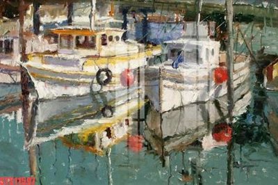 Ảnh gốc Tranh sơn dầu phương tây tổng hợp STS11597 (nét căng) in mica