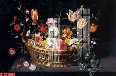 File PSD Tranh sơn dầu phương tây tổng hợp STS11668 (chất lượng in ấn)