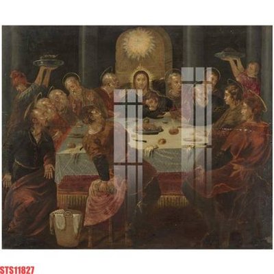 File tranh gốc Tranh sơn dầu phương tây tổng hợp STS11827 chủ đề hiện đại