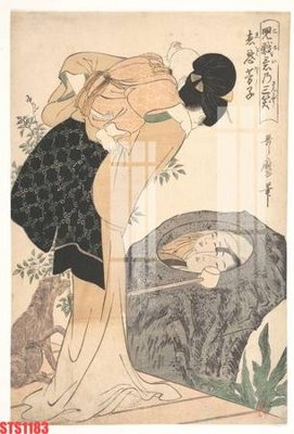 File gốc Tranh sơn dầu phương tây tổng hợp STS1183 (ảnh chi tiết) để in lụa