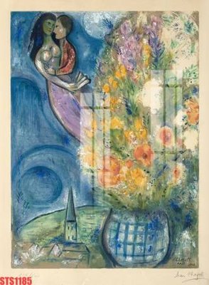 File in trần Tranh sơn dầu phương tây tổng hợp STS1185 (bản gốc) phong cảnh