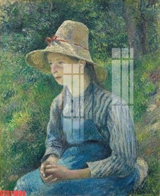 File in trần Tranh sơn dầu phương tây tổng hợp STS11894 (bản gốc) bầu trời