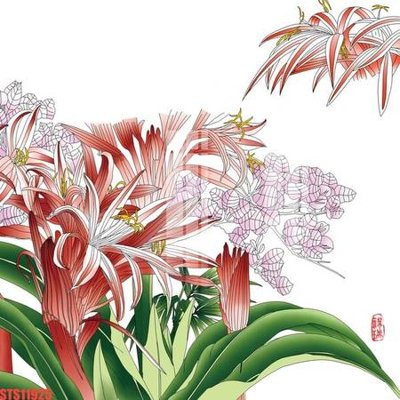 File ảnh Tranh sơn dầu phương tây tổng hợp STS11925 (gốc) dùng in Pano