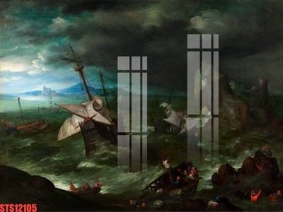 File gốc Tranh sơn dầu phương tây tổng hợp STS12105 (thiết kế) độc quyền