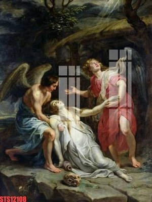 File gốc Tranh sơn dầu phương tây tổng hợp STS12108 (in lụa) tranh thuận buồm