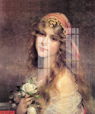 File gốc Tranh sơn dầu phương tây tổng hợp STS12133 (trang trí) cho phòng khách