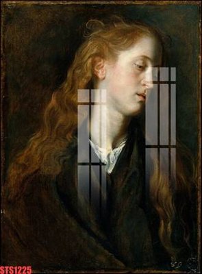 File in ấn Tranh sơn dầu phương tây tổng hợp STS1225 (bản gốc) sắc nét