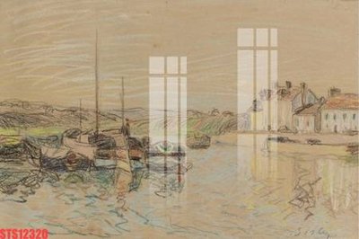 File tranh Tranh sơn dầu phương tây tổng hợp STS12320 (gốc) in trên kính