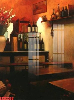 File tranh Tranh sơn dầu phương tây tổng hợp STS12336 (ảnh gốc) in trần nhà