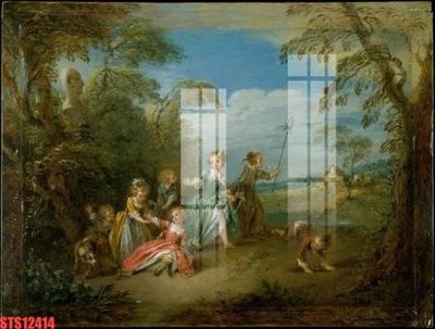 File gốc in ấn Tranh sơn dầu phương tây tổng hợp STS12414 chuẩn màu CMYK