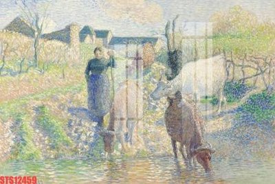 File gốc Tranh sơn dầu phương tây tổng hợp STS12459 (in lụa) hoa văn cổ điển