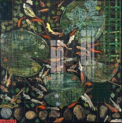 File gốc Tranh sơn dầu phương tây tổng hợp STS12543 (chuẩn màu) cho in offset