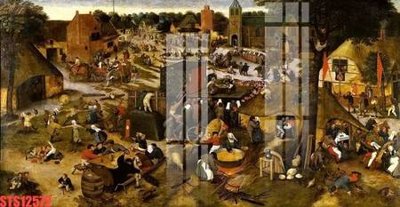 File tranh Tranh sơn dầu phương tây tổng hợp STS12572 (ảnh gốc) độ nét vượt trội