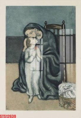 Mua file gốc Tranh sơn dầu phương tây tổng hợp STS12639 (PSD) tại Filetranh.com