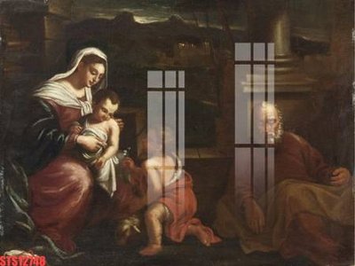 File in ấn Tranh sơn dầu phương tây tổng hợp STS12748 (bản gốc) cao cấp