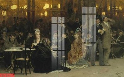 File gốc Tranh sơn dầu phương tây tổng hợp STS1295 (phong cách) tối giản