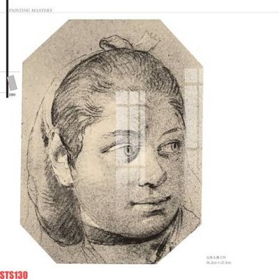 File PSD Tranh sơn dầu phương tây tổng hợp STS130 (gốc) tách lớp chi tiết