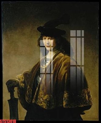 File tranh gốc Tranh sơn dầu phương tây tổng hợp STS13018 chủ đề hiện đại