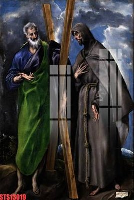 File tranh Tranh sơn dầu phương tây tổng hợp STS13019 (ảnh gốc) không bị mờ